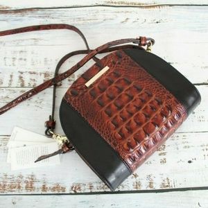 New Brahmin pecan Fitzgerald Crossbody